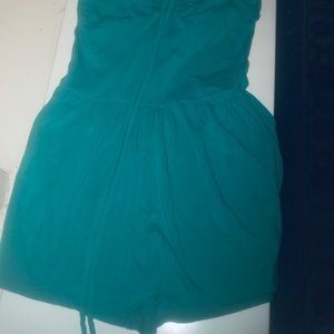 Victoria’s Secret green romper with built in bra